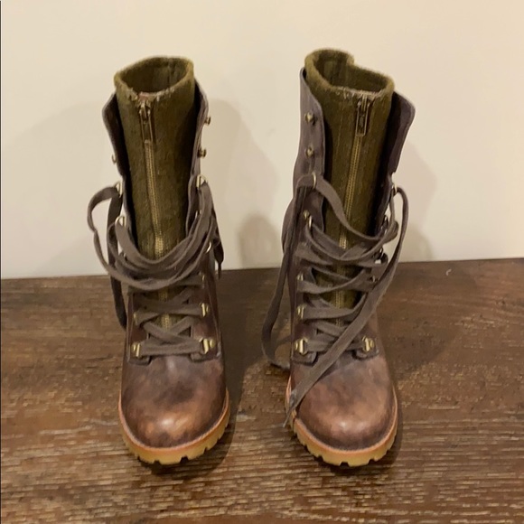 UGG High Heel Booties size 9.5 - Picture 2 of 3